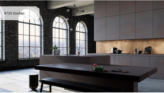 Кварцевый агломерат Caesarstone 4735 Oxidian