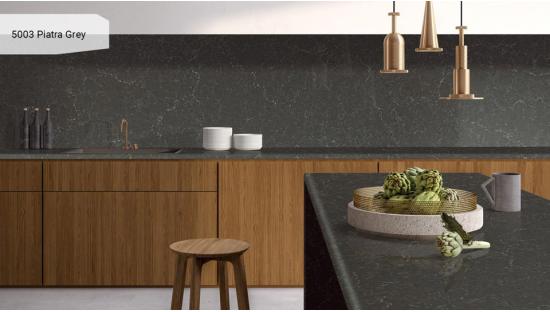 Кварцевый агломерат Caesarstone 5003 Piatra grey