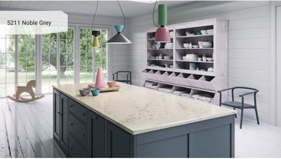 Кварцевый агломерат Caesarstone 5211 Nobble Grey