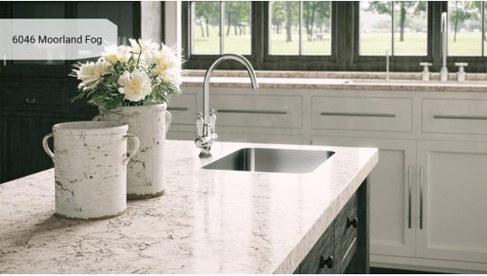 Кварцевый агломерат Caesarstone 6046 Moorland Fog