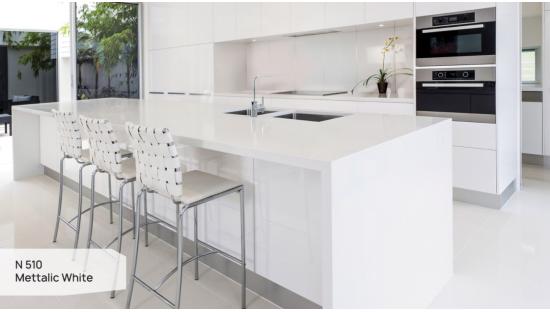 Искусственный камень Metallic White Neomarm N 510