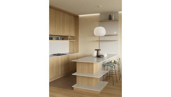 Кварцевый агломерат 112 Crystal White Primax