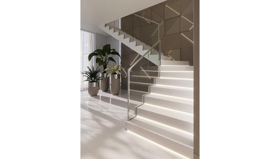 Кварцевый агломерат 702 Light Calacatta Primax