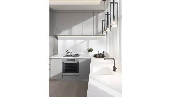 Кварцевый агломерат 912 White Carrara Primax