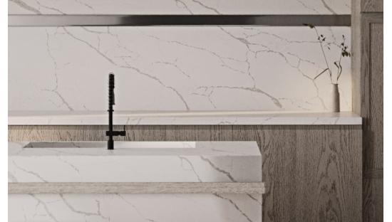 Кварцевый агломерат SmartQuartz Calacatta Tree