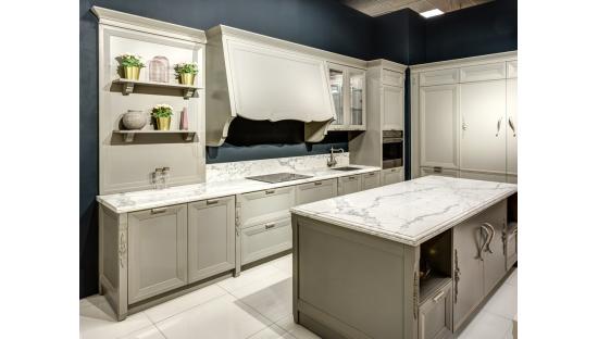 Кварцевый агломерат SmartQuartz Arabescato Grigio