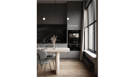 Плита IDM ETERNO SENS Nero 2800х1220х8мм