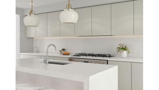 Кварцевый агломерат Belenco 1123 Perla White Pure