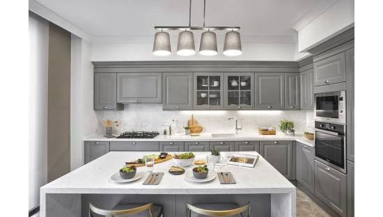 Кварцевый агломерат Belenco 4123 Kashmera White Pure