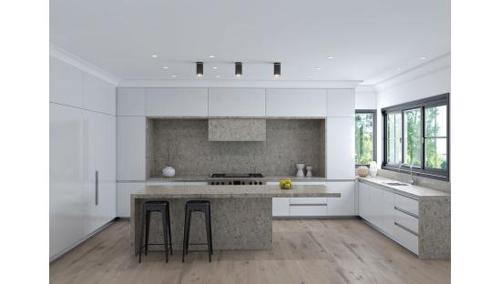 Кварцевый агломерат Belenco 4535 Terre Grey Natural
